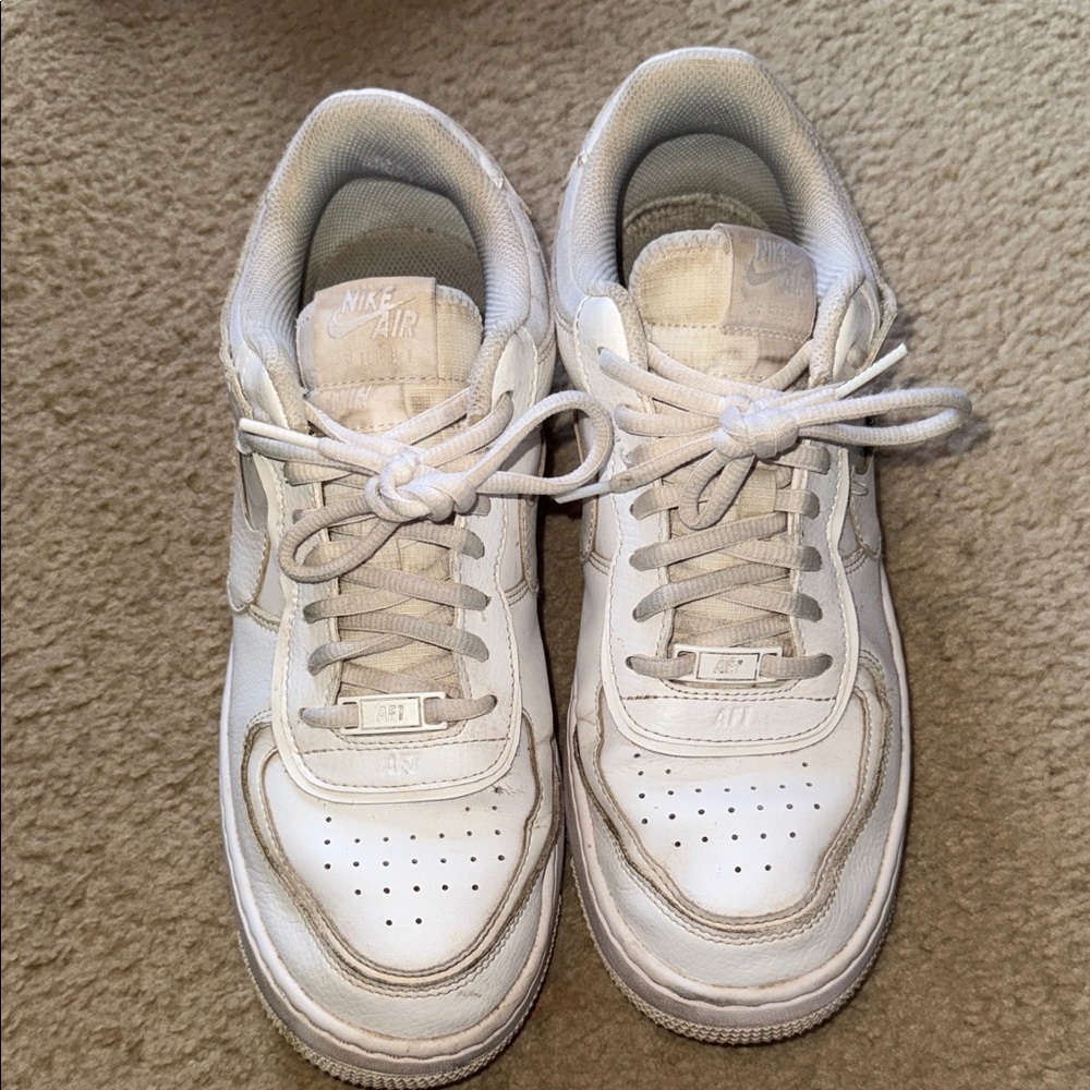 Nike Air Force 1 Shadows White Sneakers